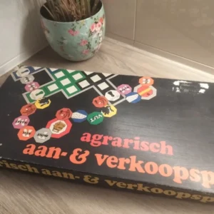 Agrarisch aan- en verkoopspel - vintage bordspel