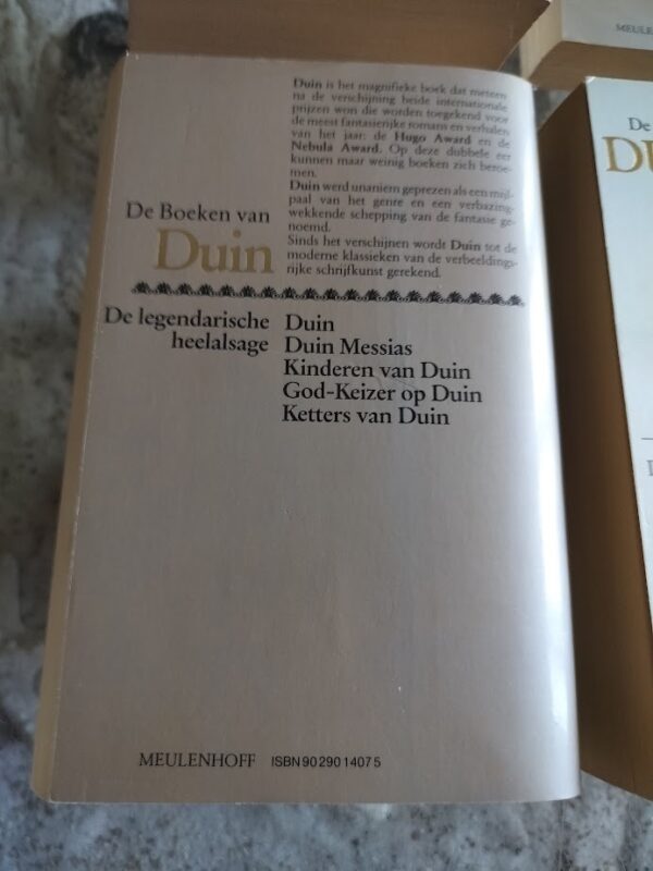 Frank Herbert - Duin serie - Grijze Meulenhoff SF uitgave