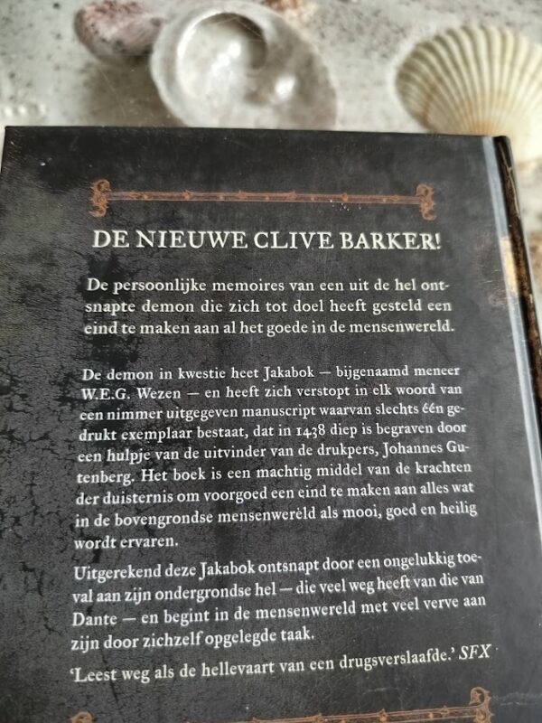 Clive Barker - Meneer W.E.G. wezen